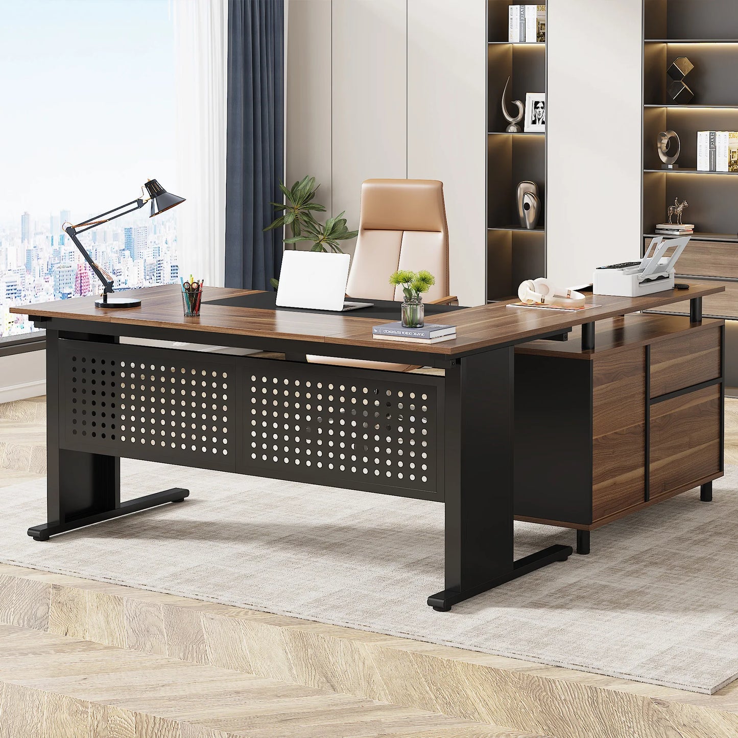 63 Inch Executive Desk
