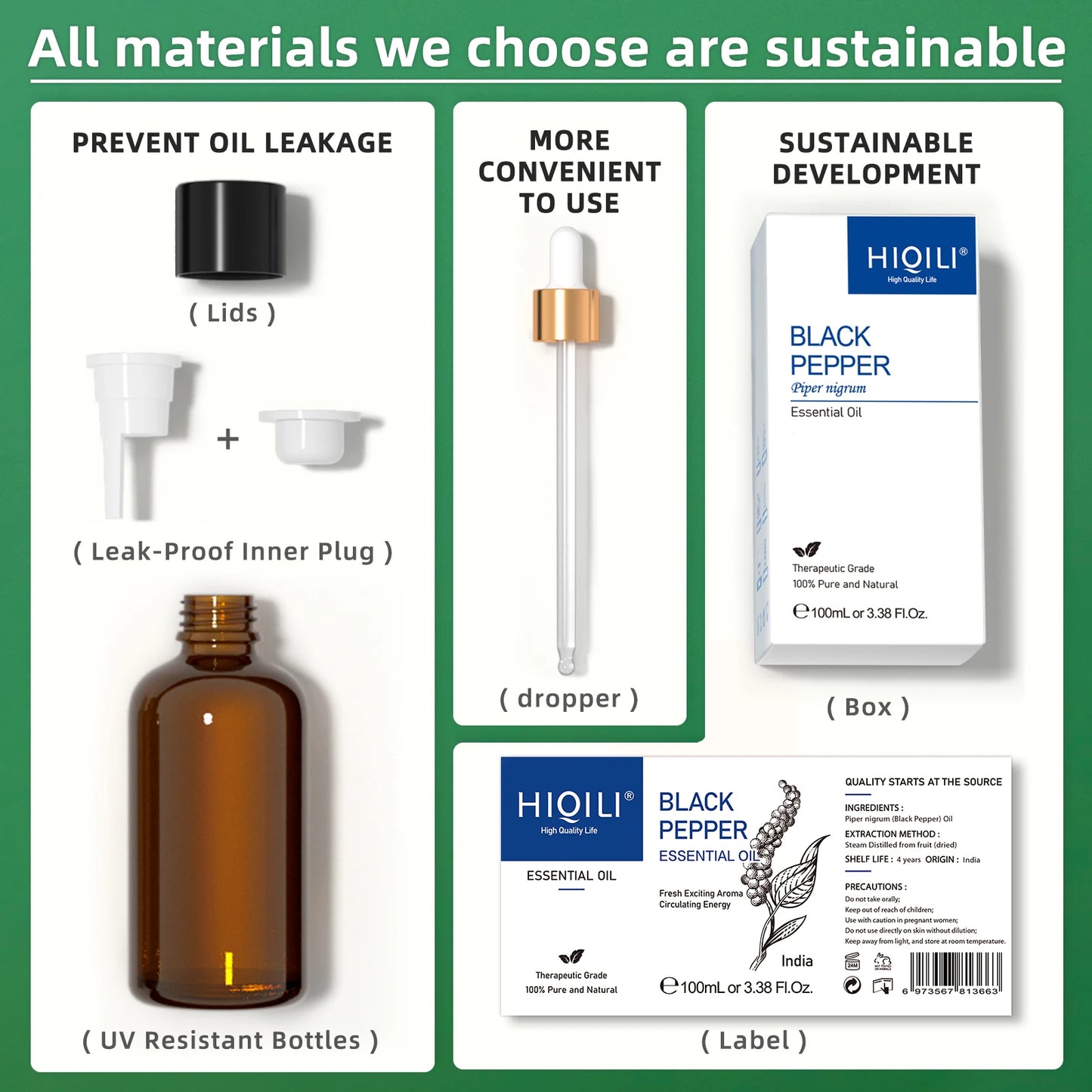 Black Pepper Essential Oils