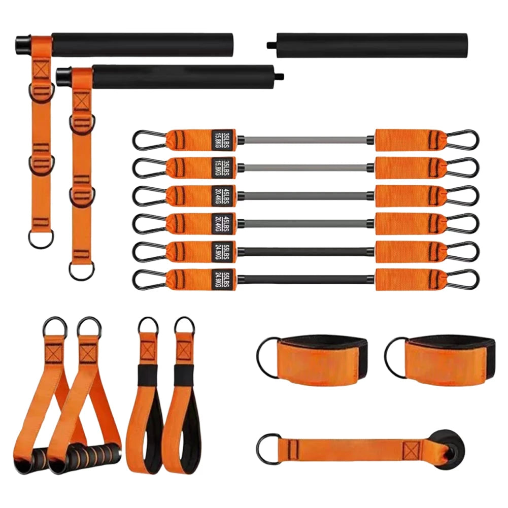 Pilates Bar Home Gym Set
