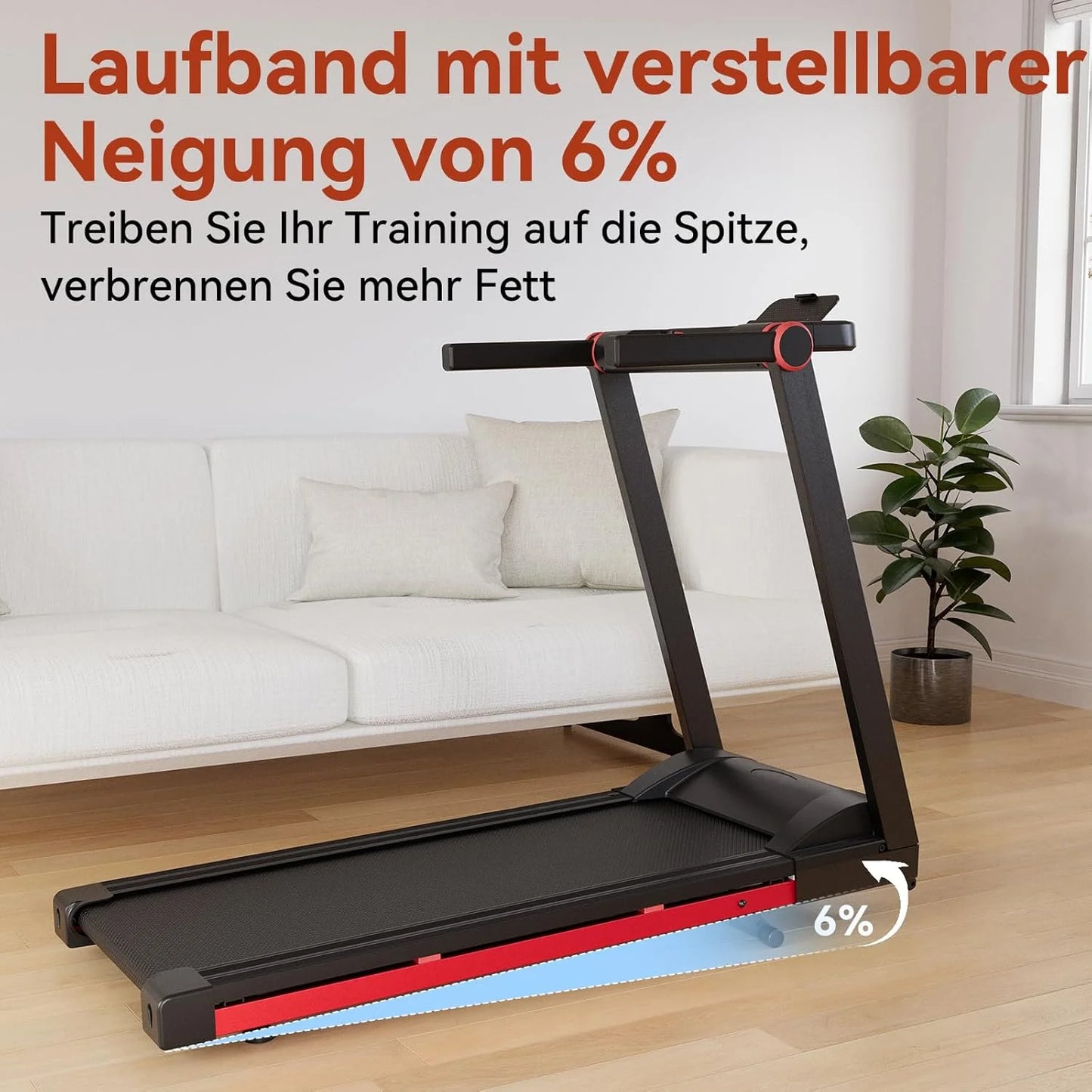 3.5HP Foldable Treadmill