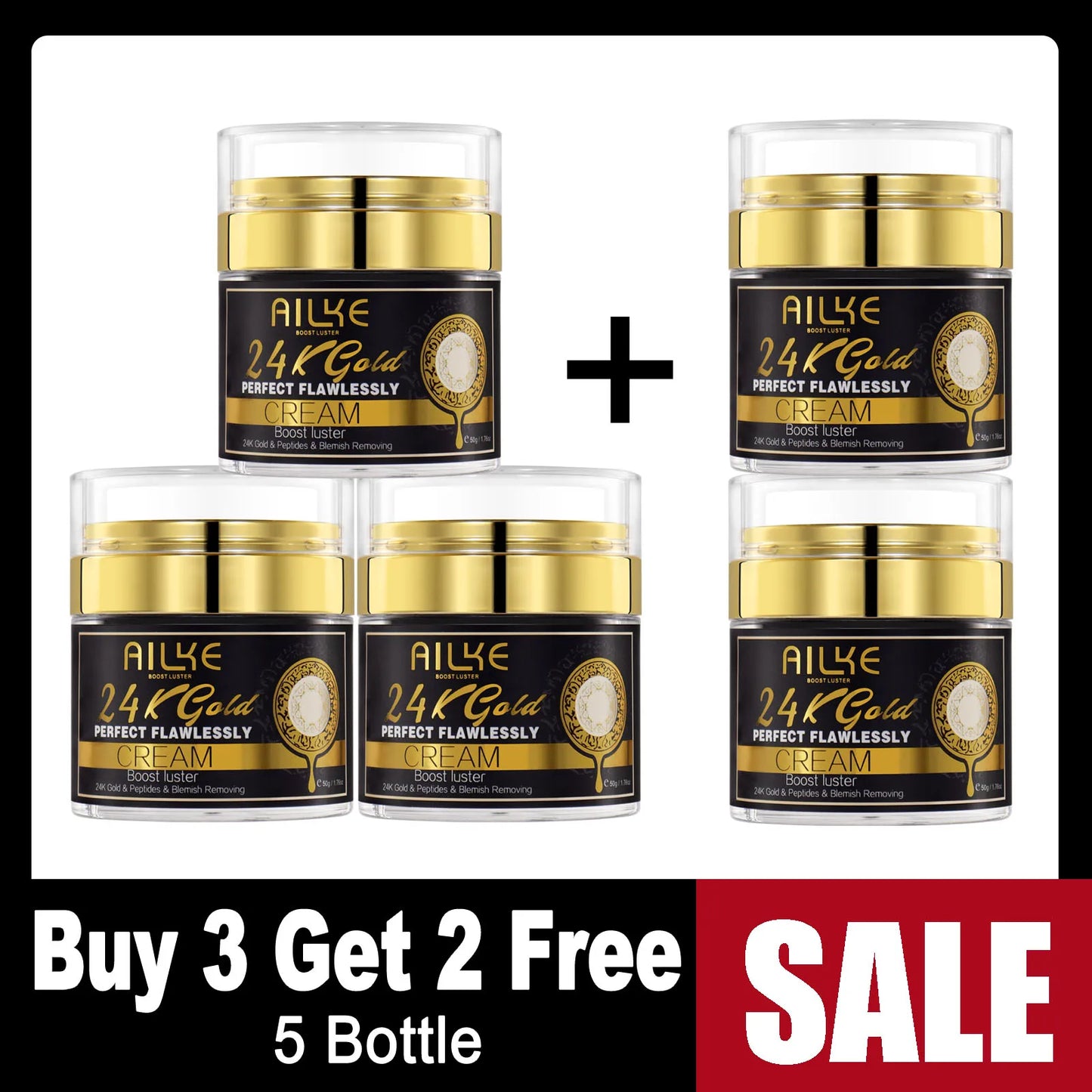 24k Gold Flawlessly Face Cream