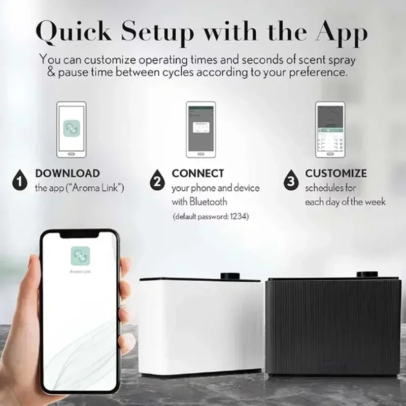 Fragrance Diffuser WiFi Bluetooth