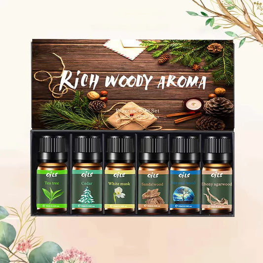 6 Pieces Essential Oils Set
