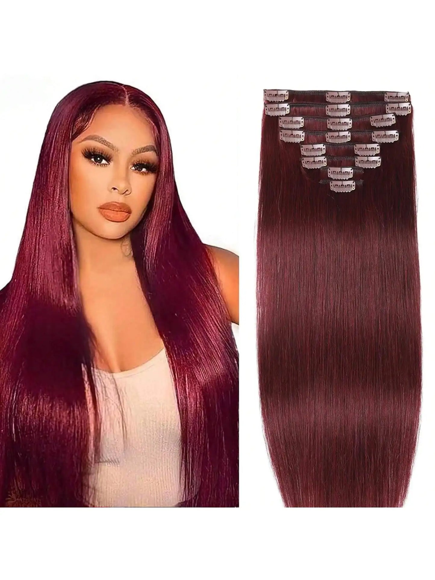Blonde Clip In Extensions