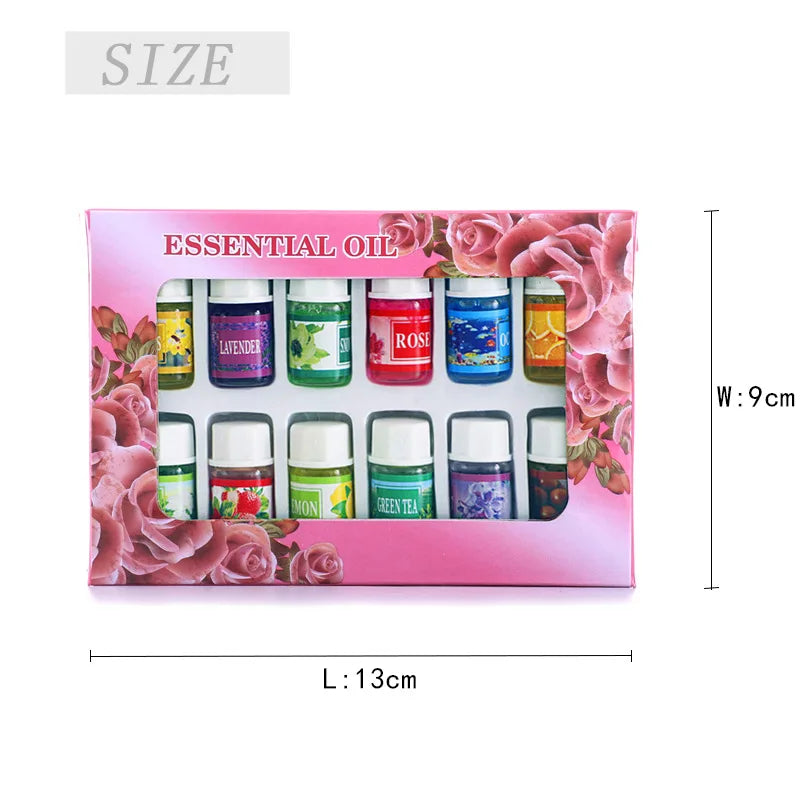 12 pcs Essential Oils Set