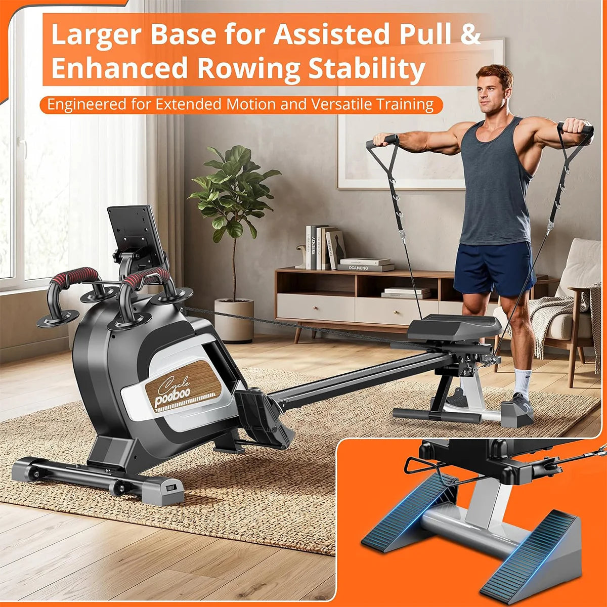 Foldable Rowing Machine
