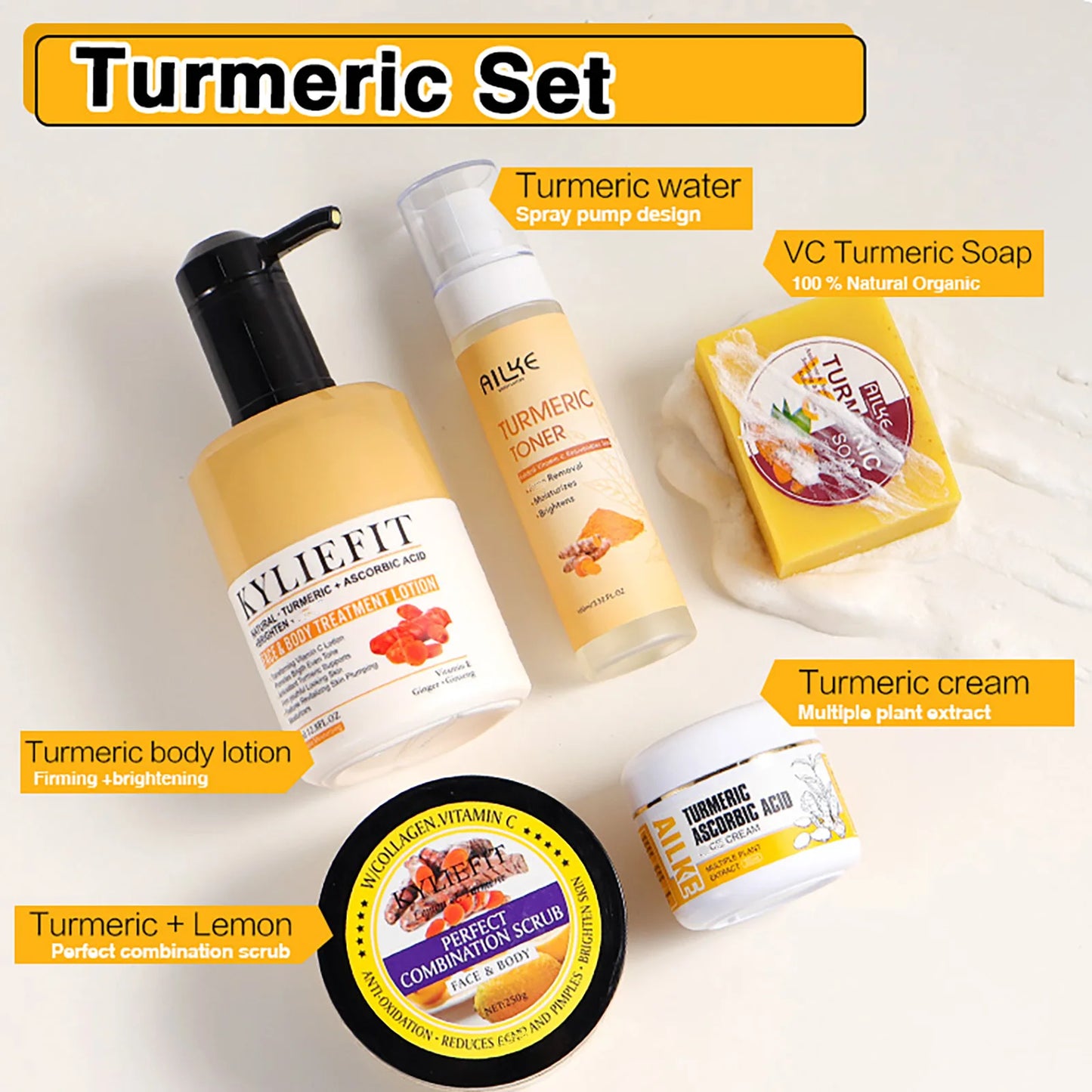 Turmeric Skin Care Set