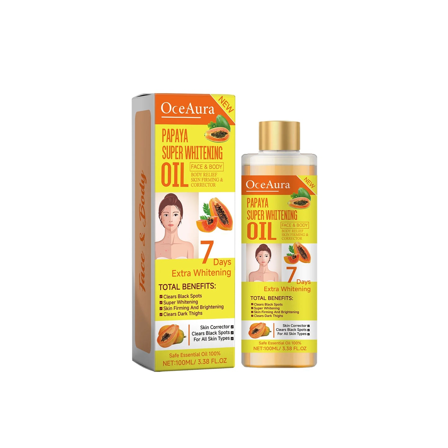 Papaya Moisturizer Oil