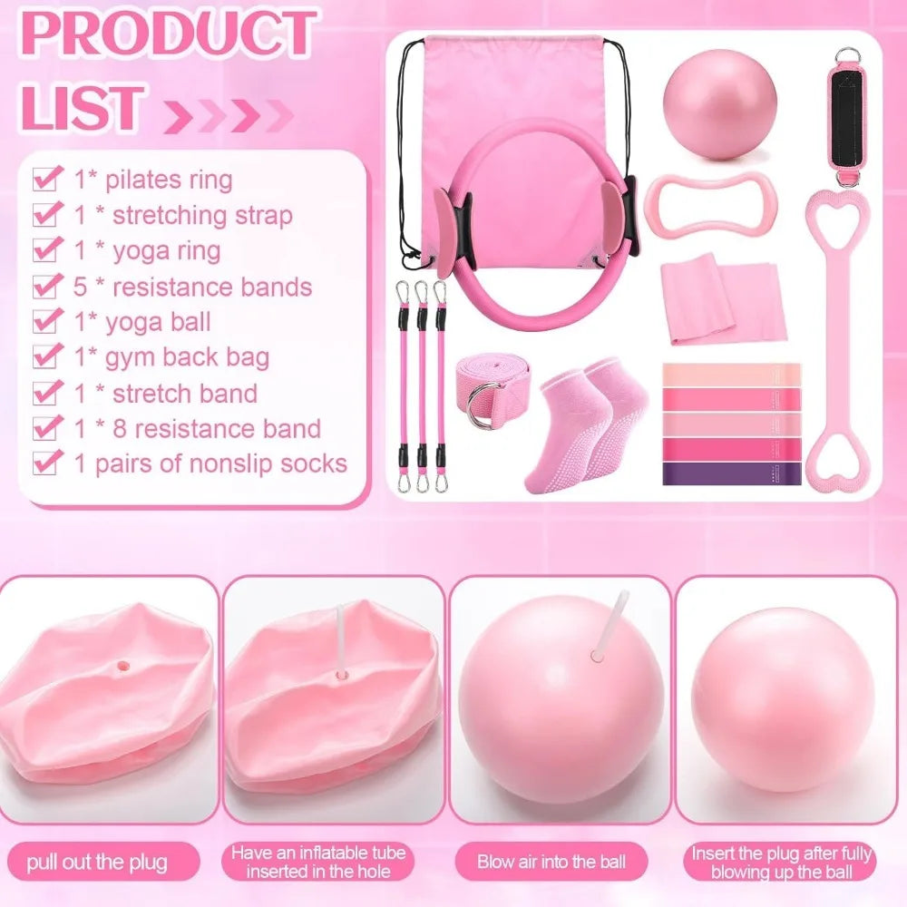 Womens Pilates Equipment Set