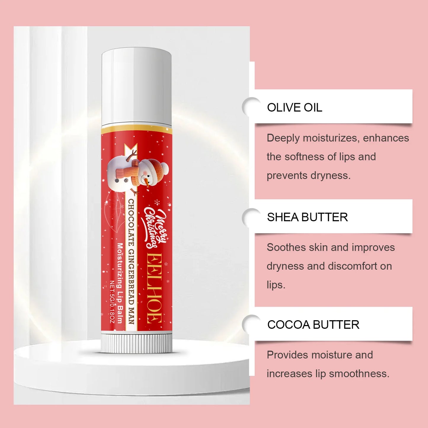 Christmas Lip Balm Set