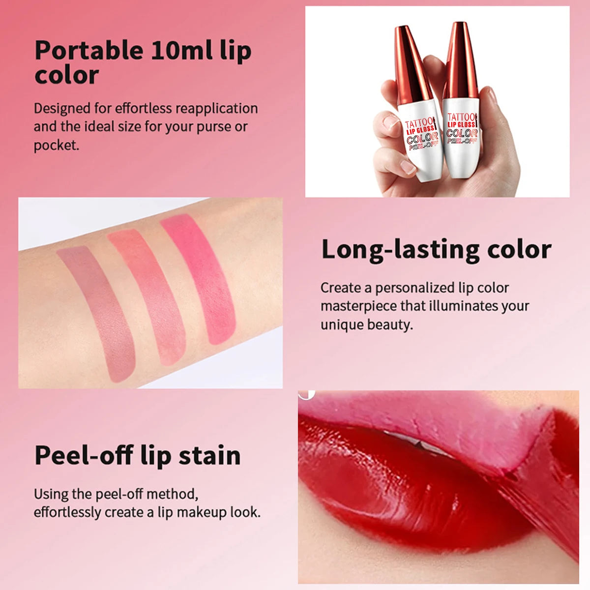 Peel Off Lip Gloss