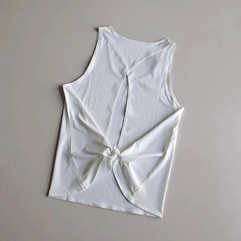 Womens Sleeveless Gym Tops