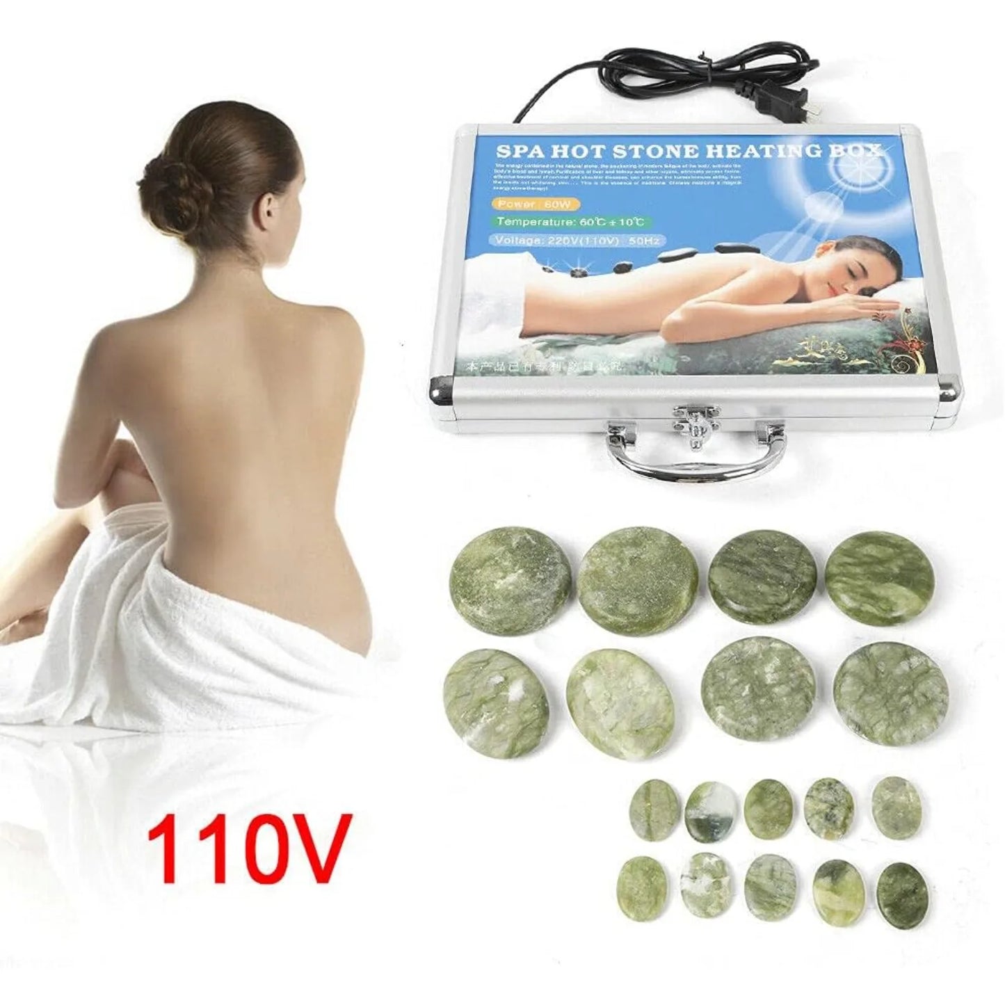 Hot Stones Massage Set