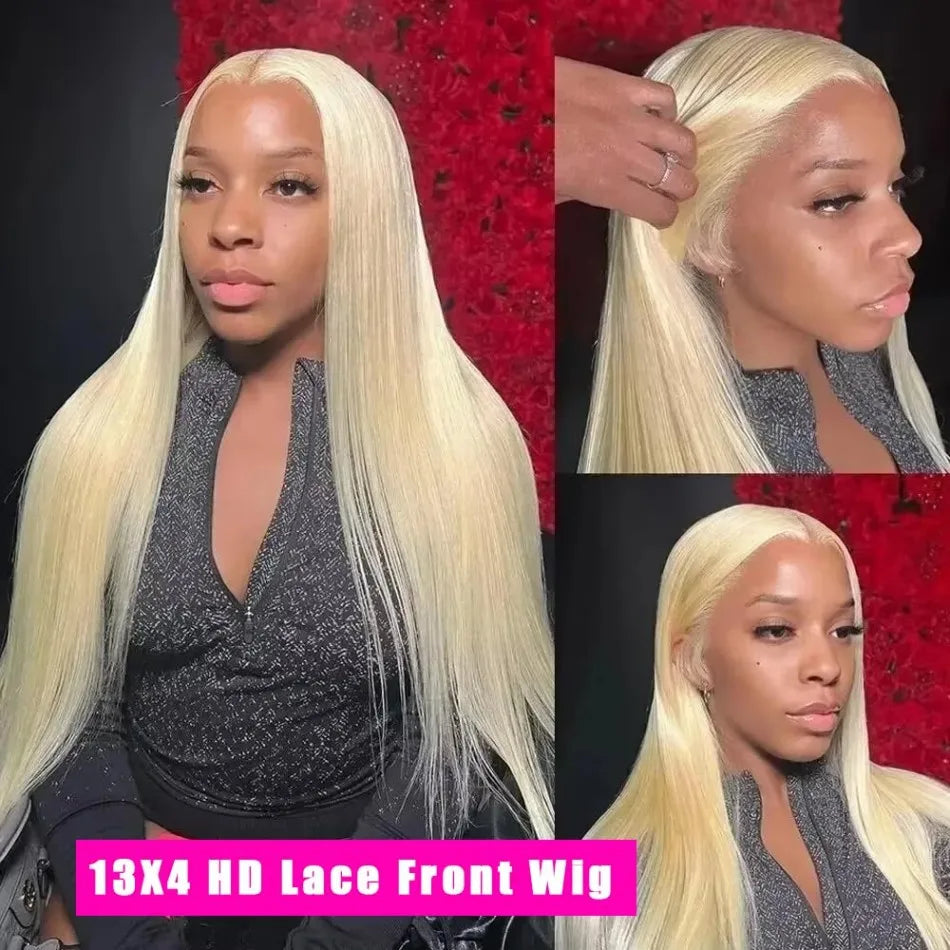 Straight Human Hair Front Wig