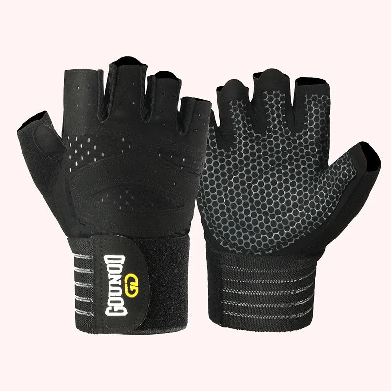Weightlifting Gloves Wrist Support