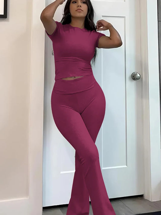 Womens Two Piece Yoga Set