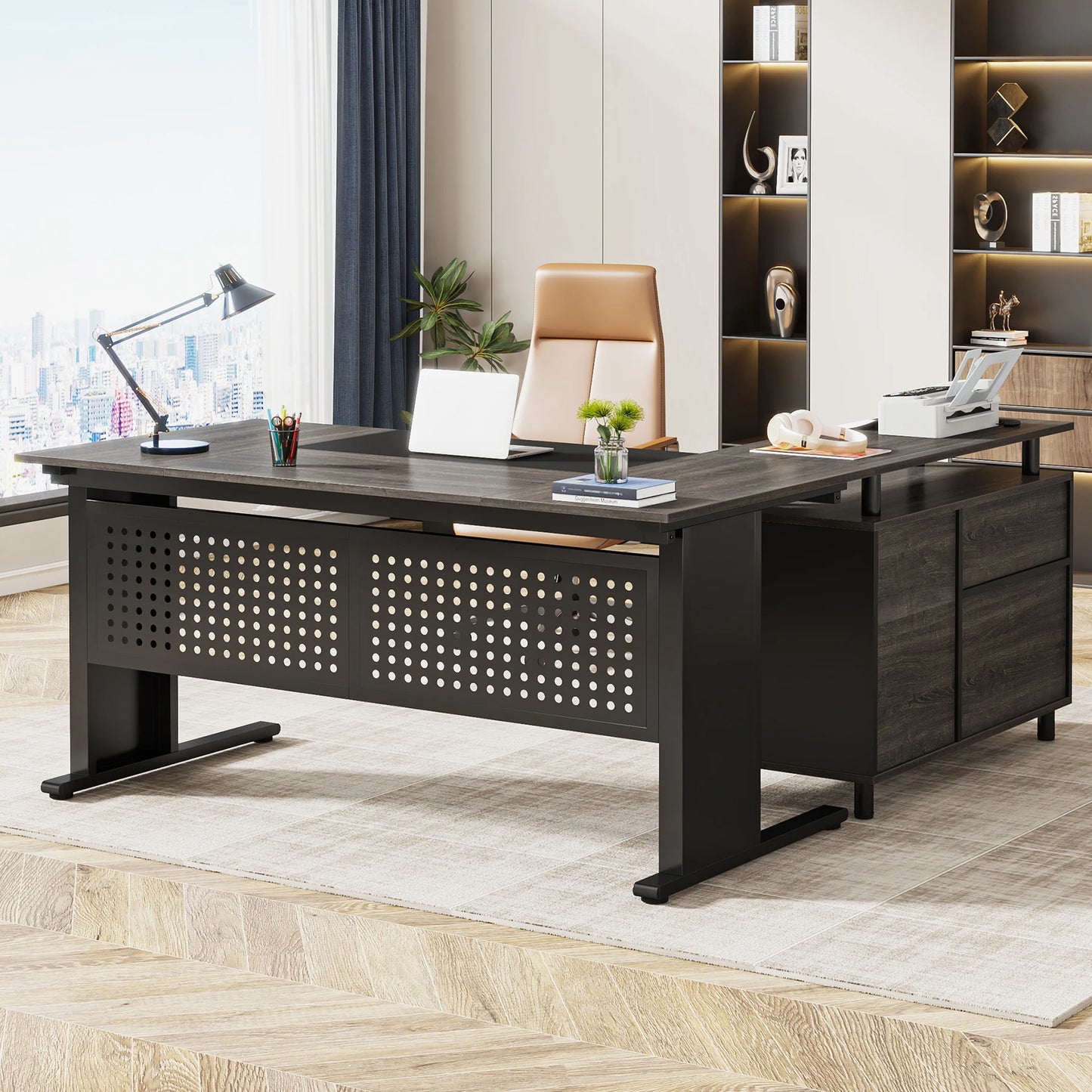 63 Inch Executive Desk