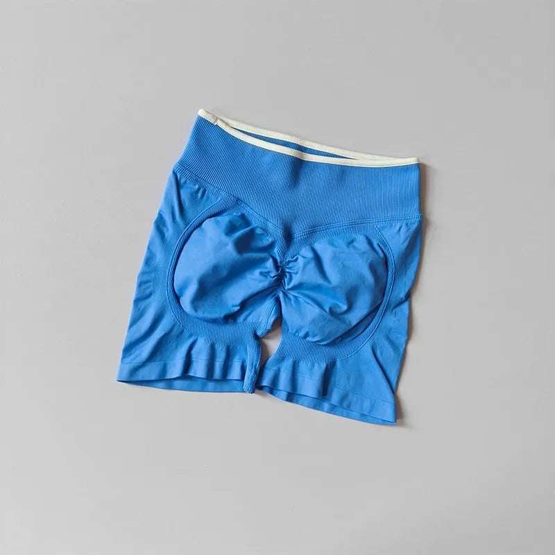 Seamless High Waist Yoga Shorts