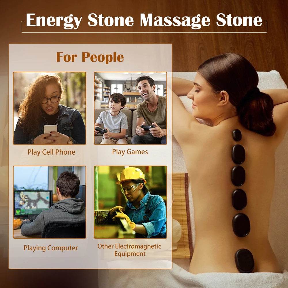 18 Pc Hot Stone Massage Set
