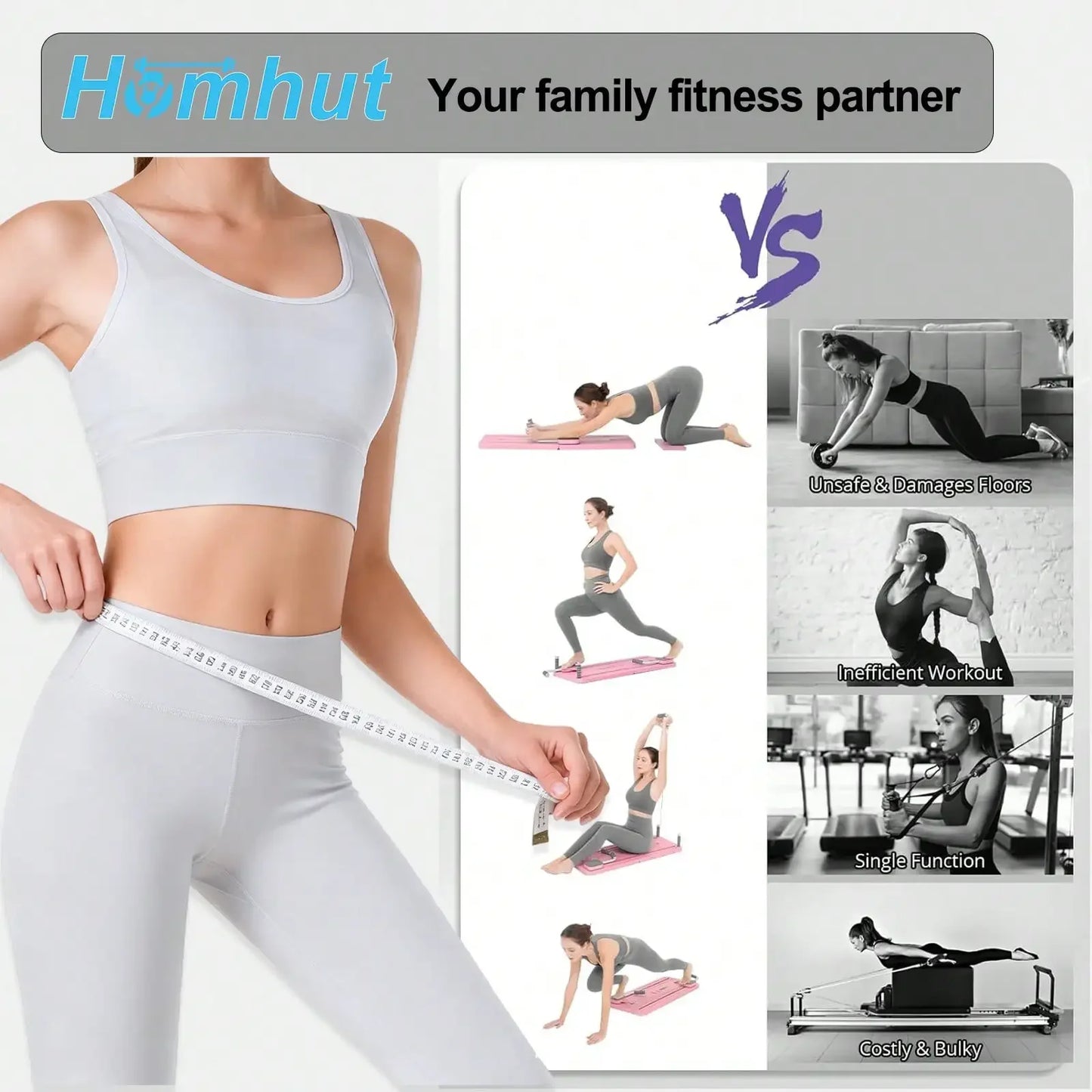 Pilates Sliding Board