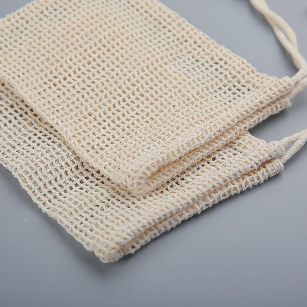 Natural Cotton Soap Saver Bag
