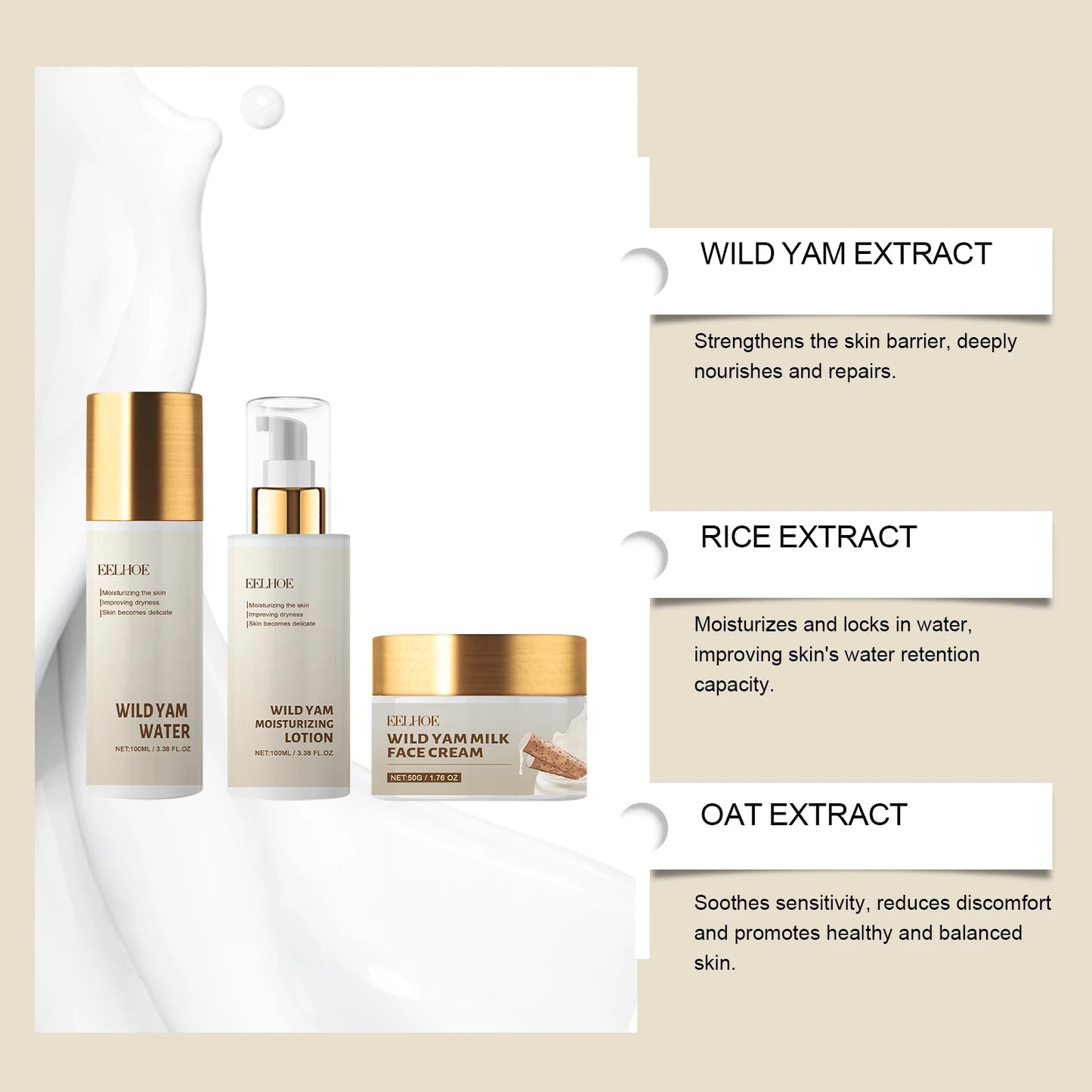 Wild Yam Moisturizing Skin Care