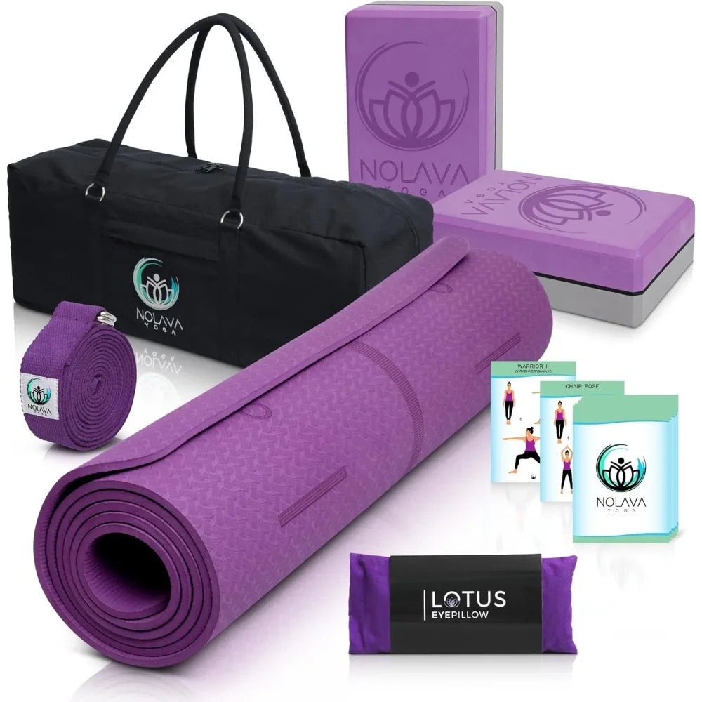 Yoga mat and full set