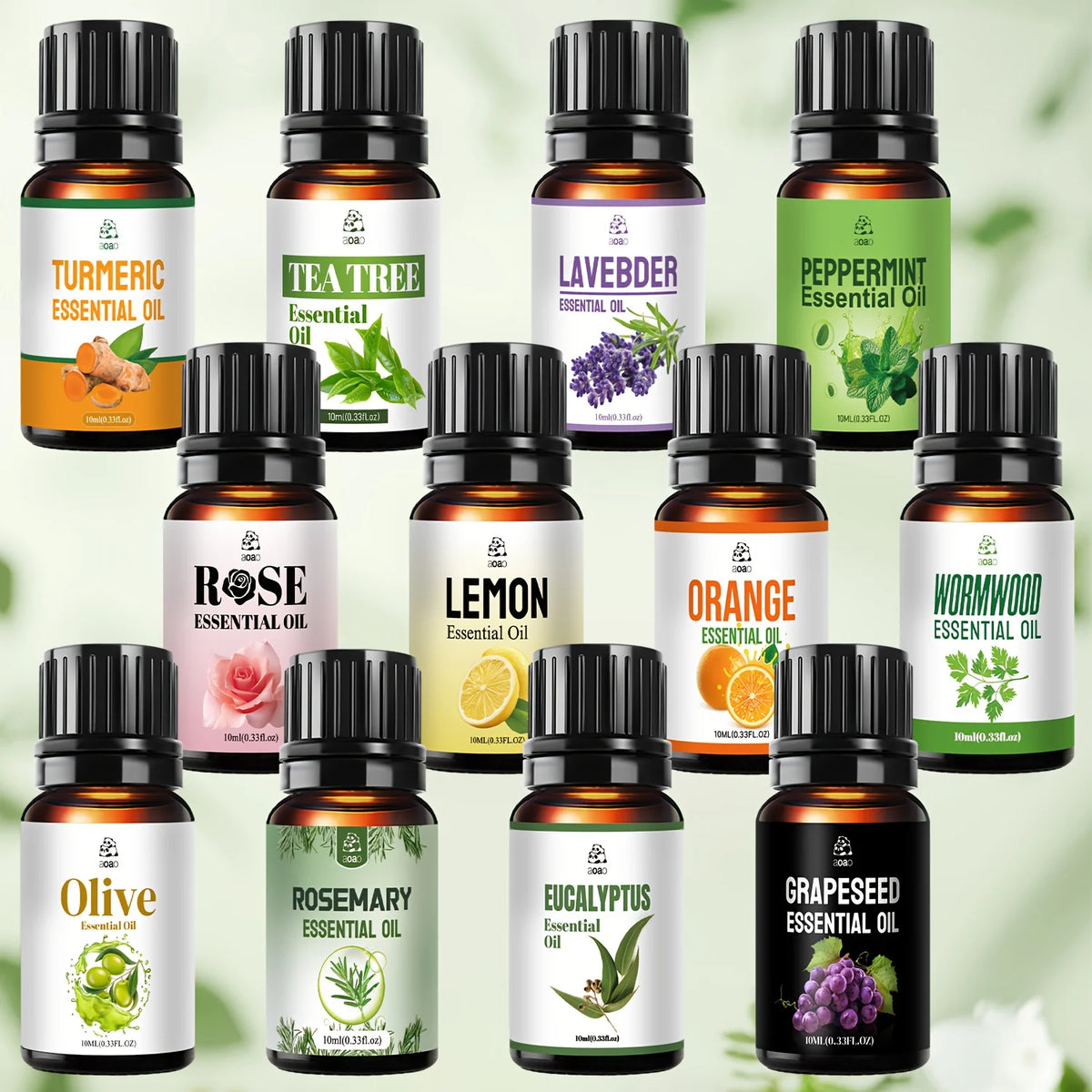 12pc Skin Care Essential Oils