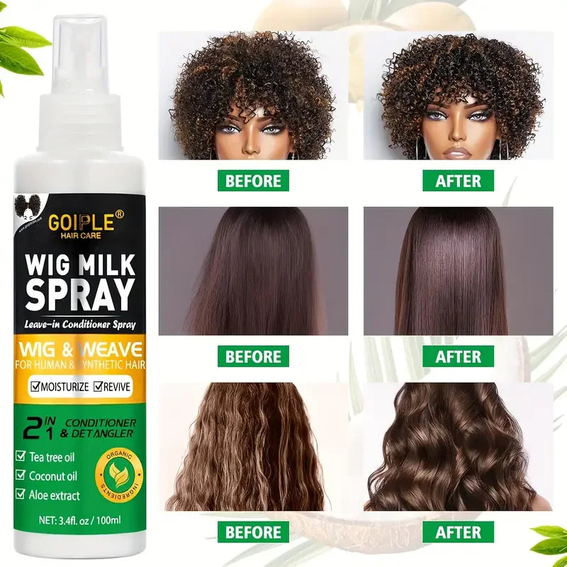 Milk Spray for Synthetic Wigs