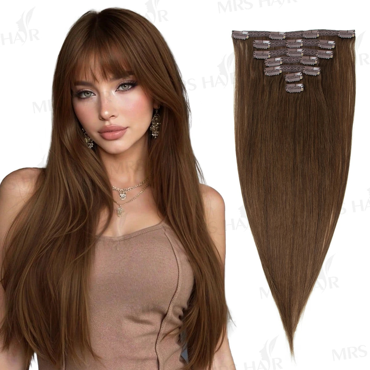 7PCS Clip In Hair Extensions