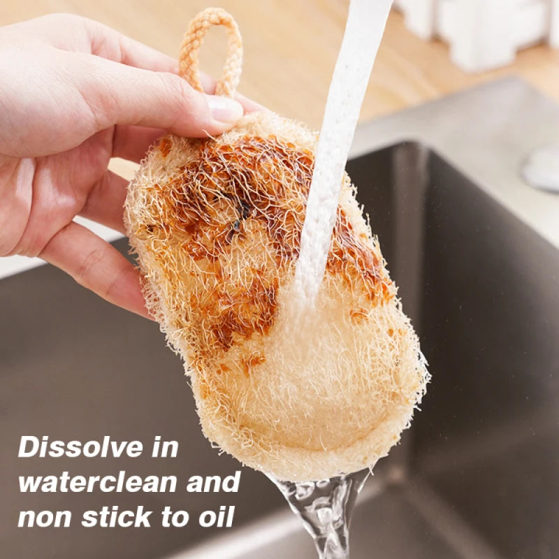 Natural Luffa Dish Scrub Sponge