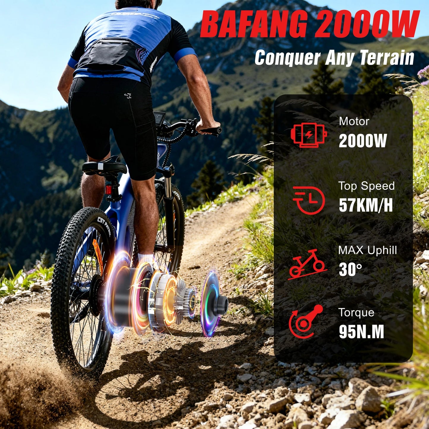2000W Adults Electric Bicycle