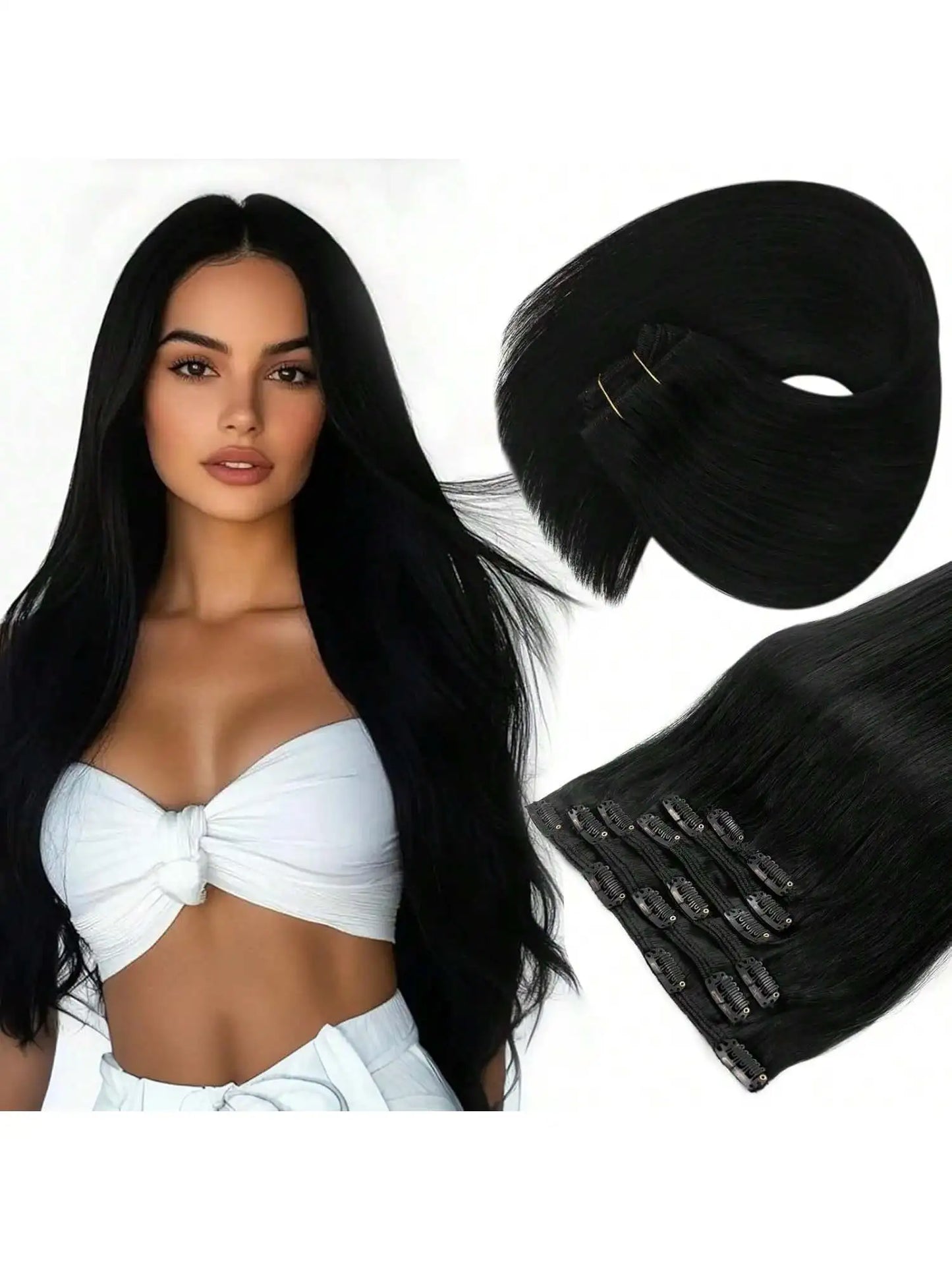 Blonde Clip In Extensions