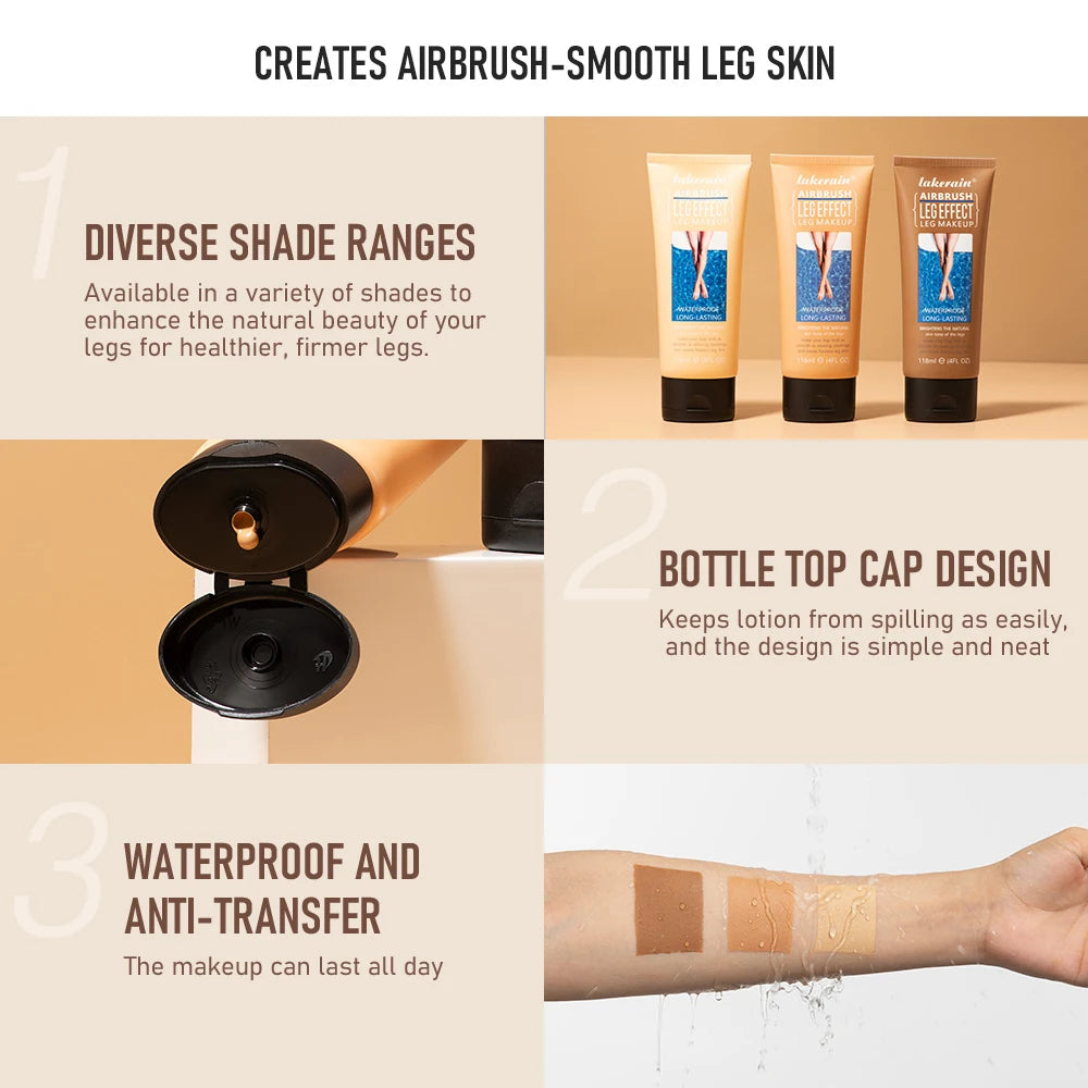 Leg Makeup Tan Cream