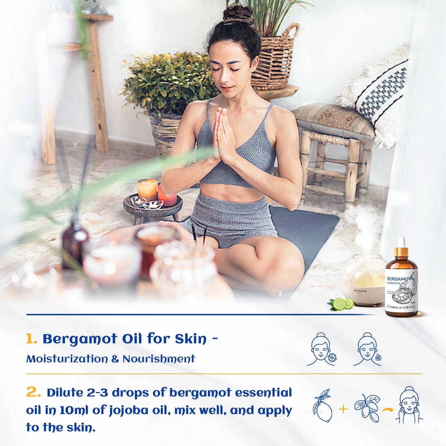 Pure Bergamot Essential Oil